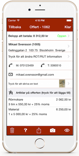Tilbud enkelt og raskt